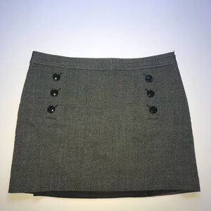Banana Republic tweed skirt with side zipper